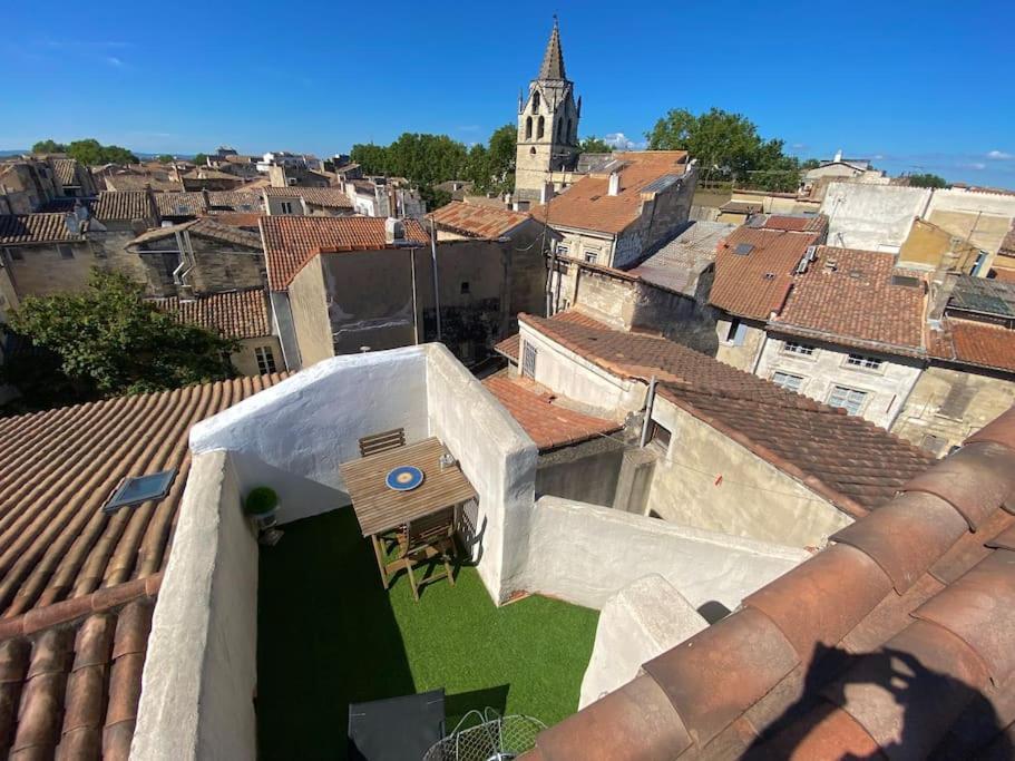 Appartement 1 Chb, Calme, Lumineux, Clim, Terrasse อาวีญง ภายนอก รูปภาพ