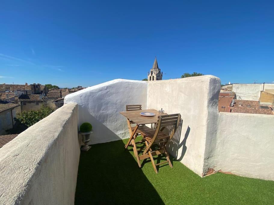 Appartement 1 Chb, Calme, Lumineux, Clim, Terrasse อาวีญง ภายนอก รูปภาพ